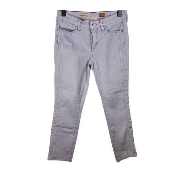 Anthropologie Pilcro And The‎ Letterpress Lavender STET Fit Jeans Size 27 Purple - Picture 1 of 9